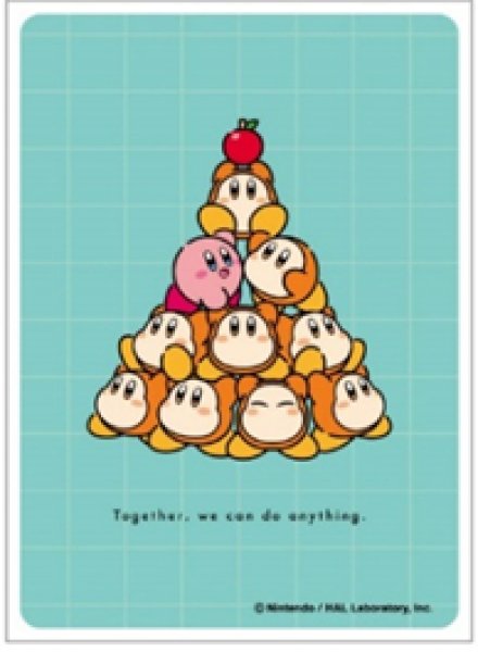 星のカービィ』キャラクタースリーブ カービィ play with ワドルディ