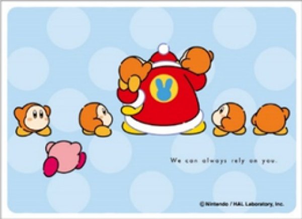 『星のカービィ』キャラクタースリーブ カービィ play with ワドルディ キャラクタースリーブ たよりにしてます(EN-1502)(65枚入り)