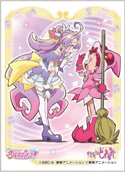 『名探偵プリキュア!×おジャ魔女どれみ』キャラクタースリーブ キュアアンサー×春風どれみ (EN-1754)(65枚入り)