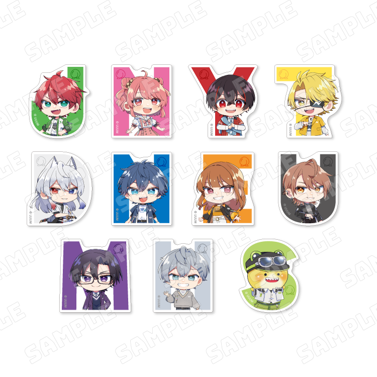 カラフルピーチ』からぴちコレクション Vol.1 ステッカー(じゃぱぱ Ver