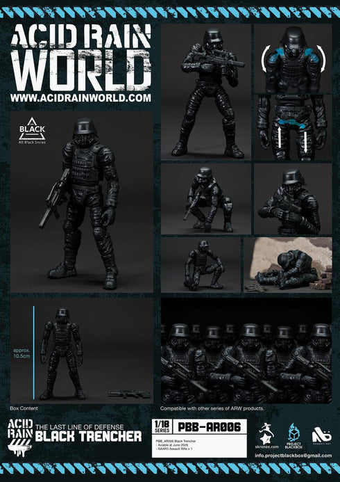 『Project Blackbox』PBB-AR006 Black Trencher