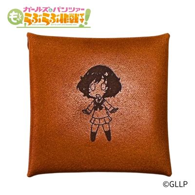 《少女与战车 甜蜜大作战!》皮质零钱包 秋山优花里