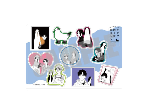 『クジマ歌えば家ほろろ』ステッカー