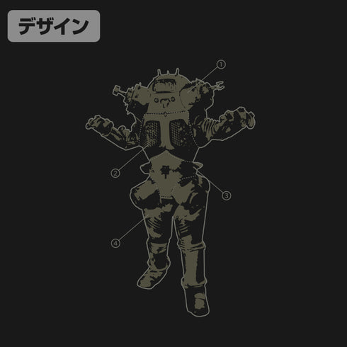 『ウルトラセブン』キングジョー分離図解 Tシャツ SUMI