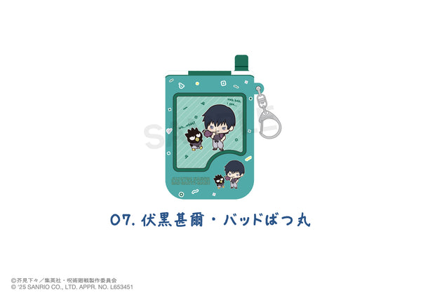 『呪術廻戦 懐玉・玉折×サンリオキャラクターズ』パスケース 07.伏黒甚爾・バッドばつ丸