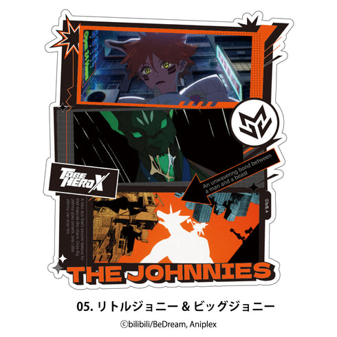 『TO BE HERO X』ステッカー 05.リトルジョニー&ビッグジョニー