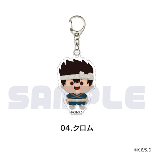『Dr.STONE』アクリルキーホルダー 04.クロム