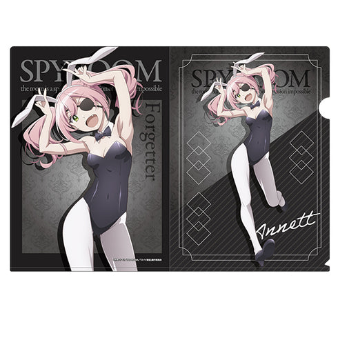 『スパイ教室』描き下ろしクリアファイル アネット