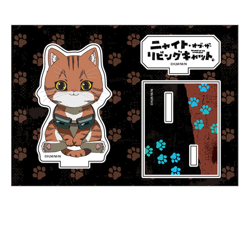 "Night of the Living Cat" Flat-Chested Girl Acrylic Figure by Tanishi
