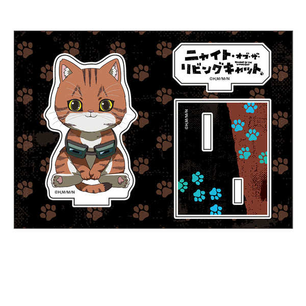 "Night of the Living Cat" Flat-Chested Girl Acrylic Figure by Tanishi