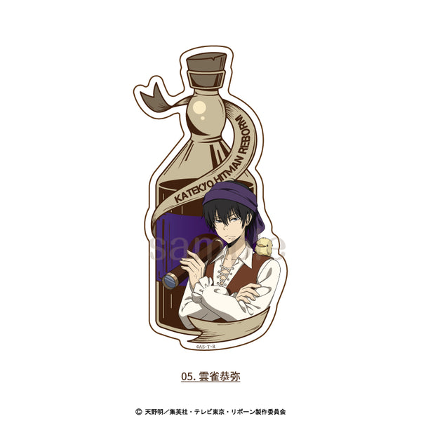 『家庭教師ヒットマンREBORN!描き下ろし パイレーツ衣装』ダイカットステッカー 05.雲雀恭弥【202601再販】