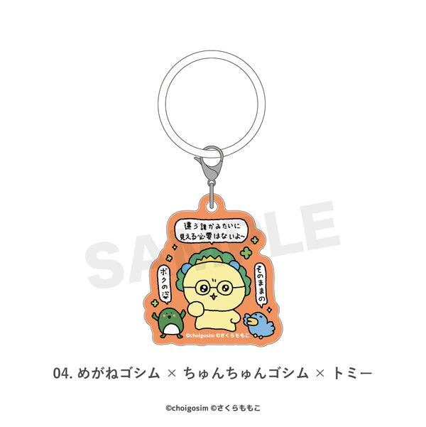 『チェゴシム×コジコジ』マルチリング04.めがねゴシム×ちゅんちゅんゴシム×トミー