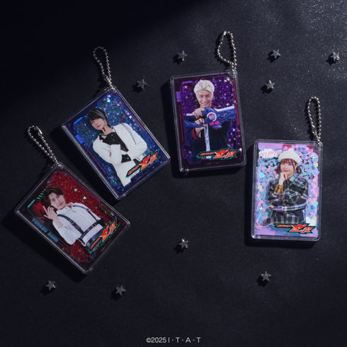 『仮面ライダーゼッツ』ランダムグリッターキーホルダー BOX(全8種)