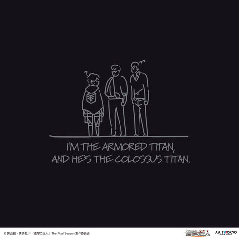 『進撃の巨人』TVアニメ 第11弾 シーンイラストパーカー 1(ライナー&ベルトルト)