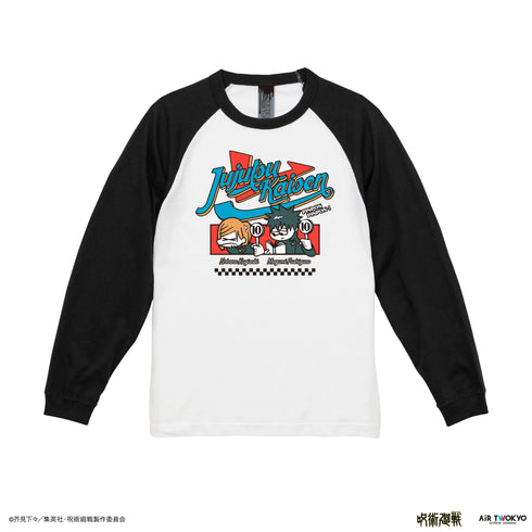『呪術廻戦』第2期「渋谷事変」 シーンイラストロングスリーブTシャツ1(ファミレス)