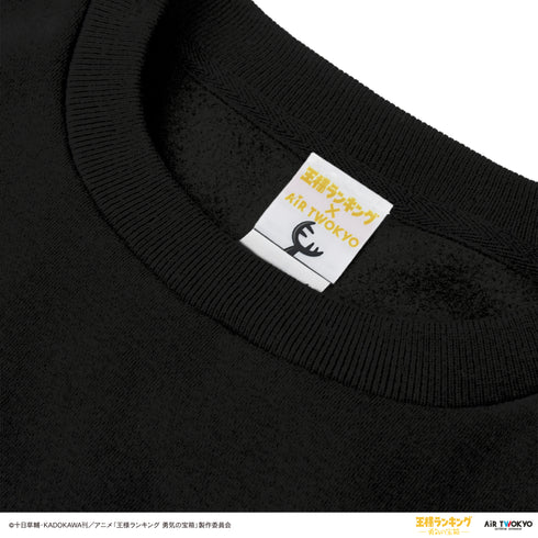 『王様ランキング 勇気の宝箱』ヨーロッパカレッジ風スウェット2(デスハー)