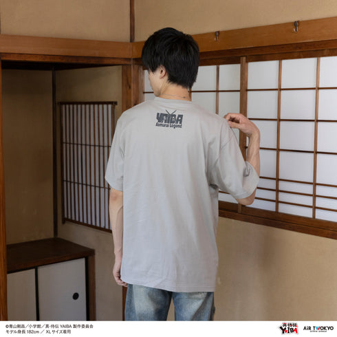 『真·侍伝YAIBA』TVアニメ 第1弾 シーンイラストTシャツ 7(刃&鬼丸)