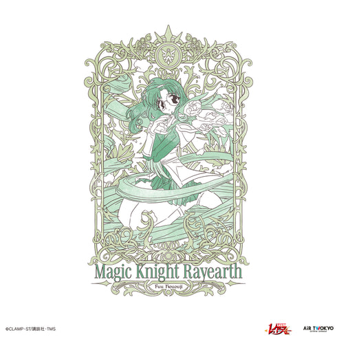 『魔法騎士レイアース』第1弾 デコラティブTシャツ(鳳凰寺風)ホワイト