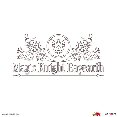 『魔法騎士レイアース』第1弾 デコラティブTシャツ(鳳凰寺風)ホワイト