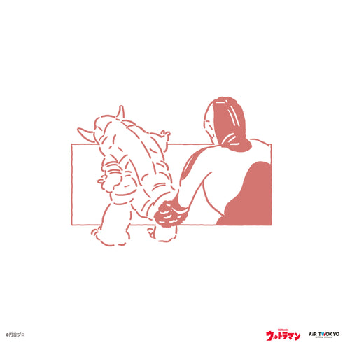 『ウルトラマンシリーズ』第1弾 アメコミイラストTシャツ 3(ゴモラ)ブラック