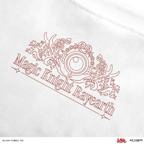 『魔法騎士レイアース』第2弾 デコラティブTシャツ 4(アスカ&タータ&タトラ)ホワイト
