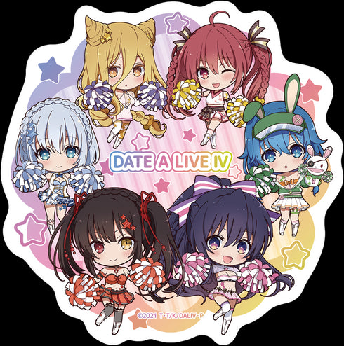 『デート・ア・ライブIV』ぷちちょこ マグネットステッカー【チアガール】