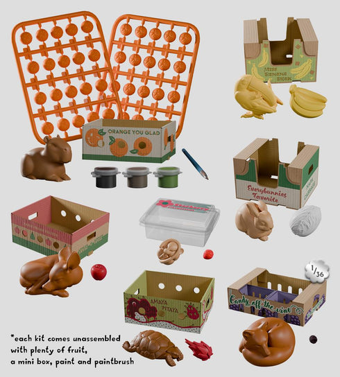 『Fruit Box Stowaways DIY Craft Kit』031_Blind Box【BOX】