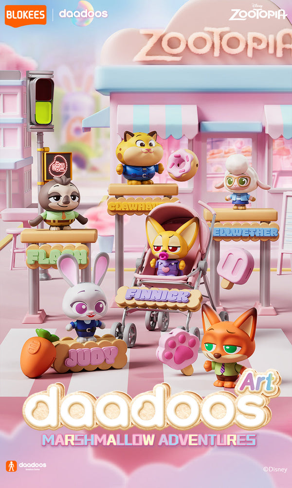 『ズートピア』daadoos ART 01 マシュマロ・アドベンチャーズ【BOX】