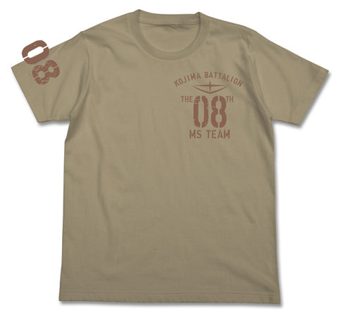 『機動戦士ガンダム第08MS小隊』第08MS小隊Tシャツ SAND KHAKI