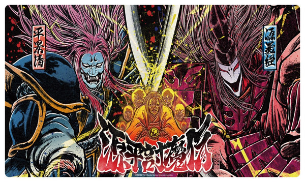 『源平討魔伝』ラバーマット スーパーログ描き起こし