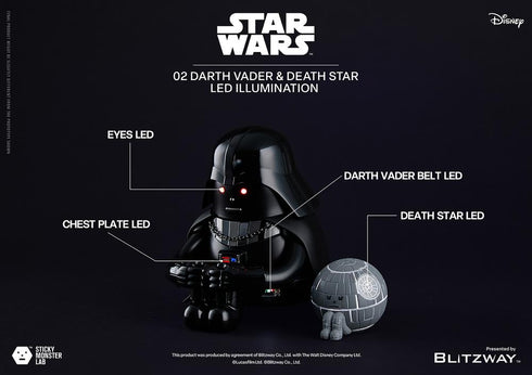 『STAR WARS』SML 02 DARTH VADER and DEATH STAR【202505再販】