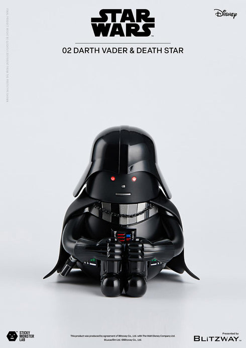 『STAR WARS』SML 02 DARTH VADER and DEATH STAR【202505再販】
