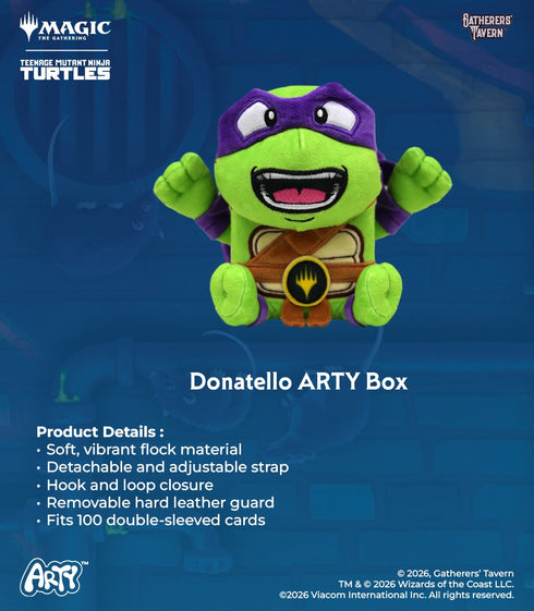 『TMNT』003_ドナテロ デッキケース