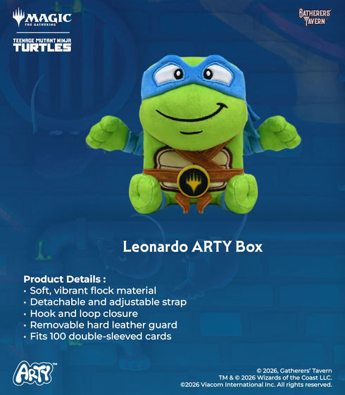 『TMNT』004_レオナルド デッキケース