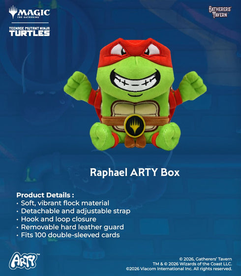 『TMNT』005_ラファエロ デッキケース