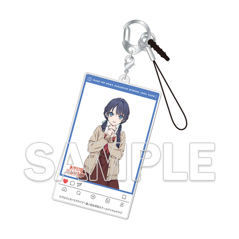 『ラブライブ!蓮ノ空女学院スクールアイドルクラブ』SNS風アクリルキーホルダー 村野さやか 制服 Ver.