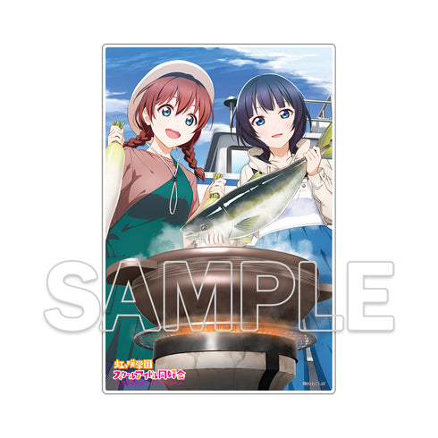 『ラブライブ!虹ヶ咲学園スクールアイドル同好会』ミニアクリルプレート 果林&エマ