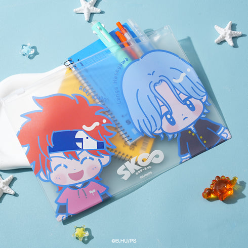 『SK∞ エスケーエイト』クリアポーチ 01.暦&ランガ【202610再販】