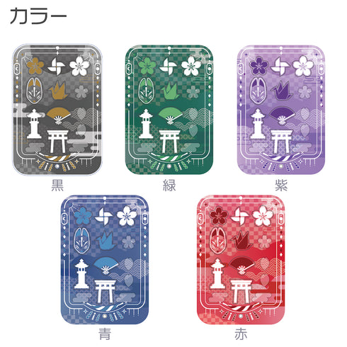 『推し活グッズ【ときメーク】』和風フレーム_青