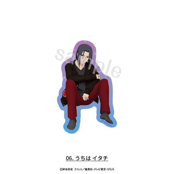 『NARUTO-ナルト- 疾風伝』ステッカー 描き下ろしパジャマver. 06.うちはイタチ