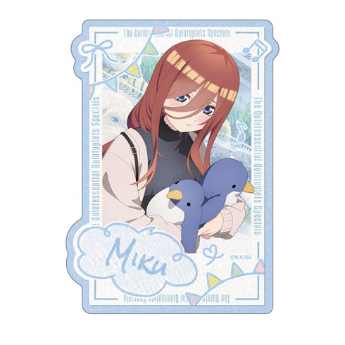 『五等分の花嫁∽』トラベルステッカー / (8)中野三玖 (あなたと選びたい)