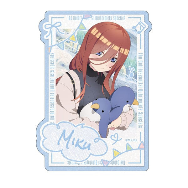 『五等分の花嫁∽』トラベルステッカー / (8)中野三玖 (あなたと選びたい)