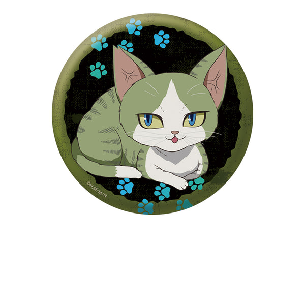 "Night of the Living Cat" Flat Girl Pin Badge: Jones