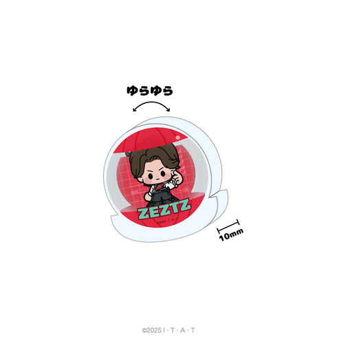『仮面ライダーゼッツ』ゆらゆらアクリルブロック 01.万津莫
