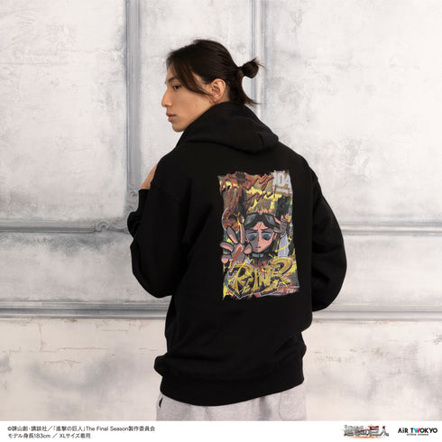 『進撃の巨人』The Final Season ウォールアート第2弾 パーカー(ライナー)