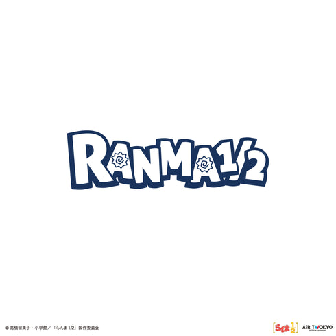 『らんま1/2』TVアニメ第2弾 ポップイラストラグランスリーブTシャツ 2(らんま & シャンプー)