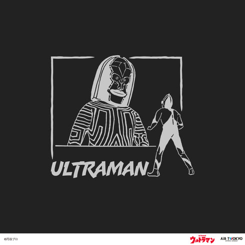 『ウルトラマンシリーズ』第1弾 アメコミイラストTシャツ 4(ダダ)ブラック