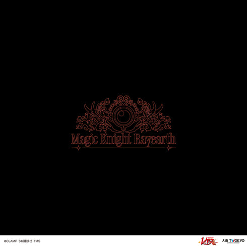 『魔法騎士レイアース』第2弾 デコラティブTシャツ 4(アスカ&タータ&タトラ)ブラック