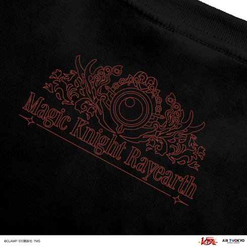『魔法騎士レイアース』第2弾 デコラティブTシャツ 4(アスカ&タータ&タトラ)ブラック