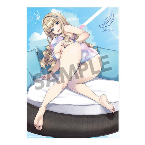 『ドルフィンウェーブ』ビジュアルアクリルプレート ヴィーナ/綺羅星神奈(水着)